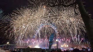 London Fireworks NYE 2024 Witness the BIGGEST Show Ever [upl. by Reinal]