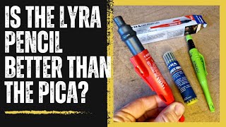 Lyra Mechanical Pencil Review How does it compare to Pica Hultafors Ox Thorvald and Tracer [upl. by Fiertz]