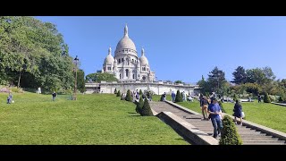 A day at Sacré Cœur Montmartre  Paris Famous Place for Touriste to visit  Vlog [upl. by Itsirc]