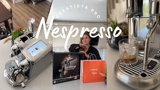 NESPRESSO CREATİSTA PRO  KAHVE MAKİNEMİZİ BİRLİKTE DENEYELİM  HANGİ KAHVE MAKİNESİ [upl. by Demodena]