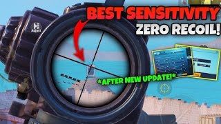 BGMI NO RECOIL SENSITIVITY  PUBG ZERO RECOIL SENSITIVITY  best sensitivity for bgmi pubgmobile [upl. by Adamik168]