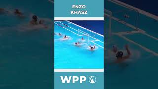 Sneaky Water Polo Goal by Enzo Khasz pallanuoto vizilabda sport vaterpolo epic great super [upl. by Delaney]