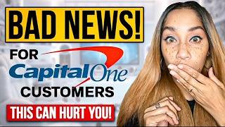 CAPITAL ONE CUSTOMERS BEWARE THIS BAD NEWS CAN HURT YOUR CREDIT SCORES [upl. by Elon]