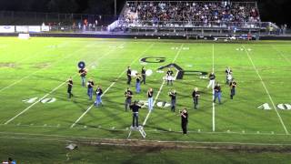 CGHS Band Claiborne County High School vs Cumberland Gap Game 2013 [upl. by Ijnek]