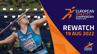 Athletics  DAY 9  Full Replay  European Championships Munich 2022 [upl. by Claudetta]