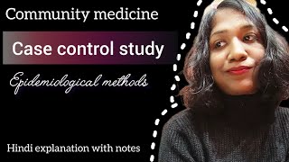 Case control study  Epidemiology part 4  community medicine 📚 psm chn norcet neetpg bscnurse [upl. by Nahor]