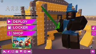 Roblox Arsenal Getting 1x1x1x1 Skin Duo [upl. by Aldarcie]