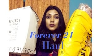 FOREVER 21 HAUL [upl. by Ahsekan]