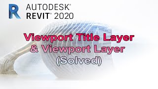 Revit 2020  How to Separate Viewport Title Layer to Viewport Layer [upl. by Ahsratan]