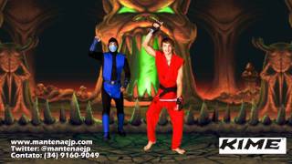 Dança do Mortal Kombat  Mantena e JP [upl. by Nivlak747]