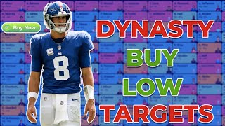 8 Players You Need to BUY LOW on in Dynasty  2024 Fantasy Football [upl. by Yevrah]