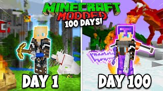 100 Days in Minecraft but theres TONS OF MODS 1164 [upl. by Midian631]