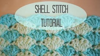 CROCHET Shell stitch tutorial  Bella Coco [upl. by Cromwell]