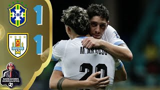 ELIMINATORIAS 🥅 Brasil 1  1 Uruguay  NARRADORES MUNDIALISTAS ⚽ en VIVO PARAGUAYOS [upl. by Reppep937]