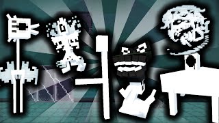 True Lab amp Amalgamates in Minecraft Undertale Mod 15 Epic Trailer [upl. by Yblek890]