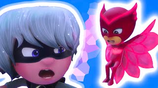 PJ Masks Super Pigiamini  Lunetta e i Lupetti  Cartoni Animati [upl. by Corenda]