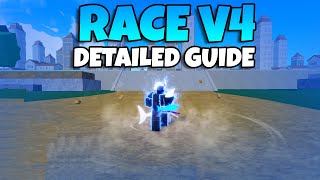 A Detailed Race V4 Guide Blox Fruits [upl. by Mcguire670]