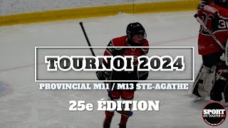 Tournoi hockey provincial M11  M13 STEAGATHE 2024  25e édition [upl. by Attenyw921]