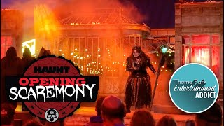 🎭FULL“Opening Scaremony” from Dorney Park’s 2024 HAUNT Event  Allentown PA  Carousel Main Stage [upl. by Eerak]