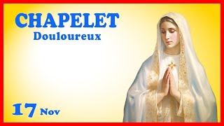 CHAPELET Vendredi 17 Novembre 🙏 Mystères Douloureux [upl. by Uzziel795]