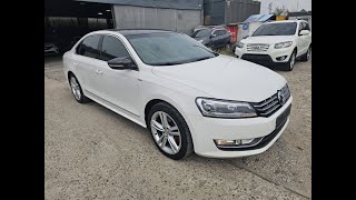 2015 VW PASSAT 20 TDI FC077766 SMART KEY SUNROOF WHITE [upl. by Inalaek]