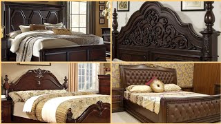 New fashioned and Latest Wooden bed designs  shesham wood bed designs  chiniot bed designs [upl. by Grindlay]