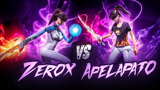 Zerox FF📲 Vs Apelapato🖥️  Dream Match 🇳🇵❤️🇧🇷 [upl. by Boatwright]