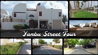 YANBU STREET TOUR  MORNING WALK  YANBU ROYAL COMMISSION [upl. by Ruy]