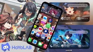 cómo PERSONALIZAR tu celular con HOYOLAB 📱​agrega widgets [upl. by Newra]