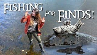 What Did We Catch Fishing For Finds on the Foreshore Mudlarking amp Treasure Hunting [upl. by Refinneg]