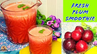 Fresh Plum juice Recipe  Easy amp Quick Plums Smoothie for weight lose  Make Plum Juice at home [upl. by Adla]