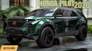 🚙 2025 2026 Vision Next Gen Preview of the Upcoming Honda Pilot [upl. by Bordie]