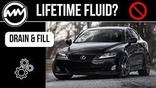 Changing My Transmission Fluid  Lexus IS 350 [upl. by Sethrida]