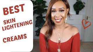 SKIN LIGHTENING 10 BEST SKIN LIGHTENING CREAMS IN 2020 [upl. by Larrie]