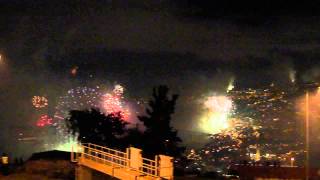 Madeira Island Fireworks 2014  Fogo de Artifício Madeira 2014 HD [upl. by Aihcsrop708]