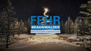 Fröhliche Festtage wünscht das Fehr BraunwalderTeam [upl. by Jacinta]