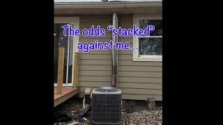 How to install a wood stove in the basement to heat a house [upl. by Assilaj]