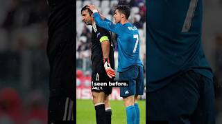 Buffons Toughest Opponent Cristiano Ronaldo shorts footballshorts [upl. by Rawley]