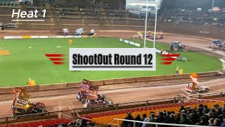 BRISCA F1 STOCK CARS  Heat 1  Final Shootout Round At Odsal [upl. by Witt]