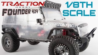 TRACTION HOBBY 18TH FOUNDER 4X4 NEW ADDITION [upl. by Aisinut177]