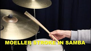 Moeller stroke in samba [upl. by Eneleahs]