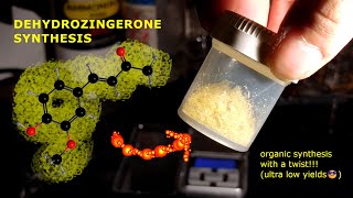 Synthesis of Dehydrozingerone  Organic Synthesis ENG [upl. by Alice855]