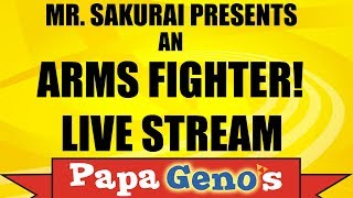 Mr Sakurai Presents an ARMS Fighter Live Stream  PapaGenos [upl. by Ycnalc]