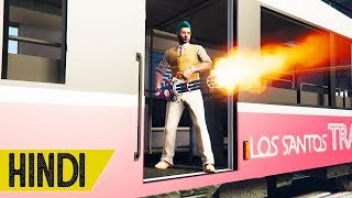 5 STAR POLICE VS Tramp  GTA 5 Online [upl. by Colier]