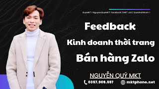 FeedBack bán hàng thời trang trên Zalo [upl. by Traweek539]