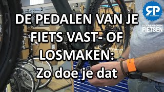 DE PEDALEN VAN JE FIETS VERVANGEN Zo doe je dat [upl. by Godred795]