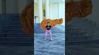 Fried chicken thighs vfx funny shorts funeffect chicken [upl. by Leroi]