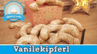 Vanillekipferl Rezept zum selber machen 🍪🎅 [upl. by Boyd]