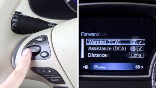 2015 Infiniti QX60 HEV  Forward Collision Warning FCW System if so equipped [upl. by Nywnorb]