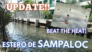 MGA BATA NAGSWIMMING SA ESTERO DE SAMPALOC MALINIS NGA BA  UPDATE 3262019 [upl. by Nannoc]